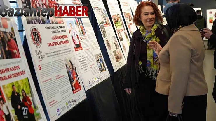 Gaziantep'te kadın sporcuların hayatını anlatan anlamlı sergi