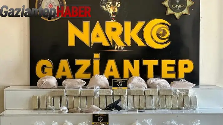 Gaziantep'te Kasım ayında 507 kilo uyuşturucu madde ele geçirildi
