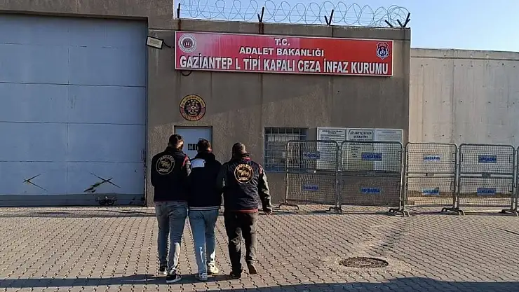 Gaziantep'te kesinleşmiş 10 yıl cezası bulunan şahıs  tutuklandı