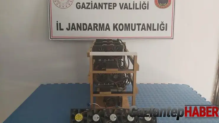 Gaziantep'te kripto para operasyonu
