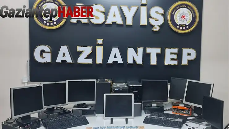 Gaziantep'te kumar oynayan şahıslara 963 bin lira ceza