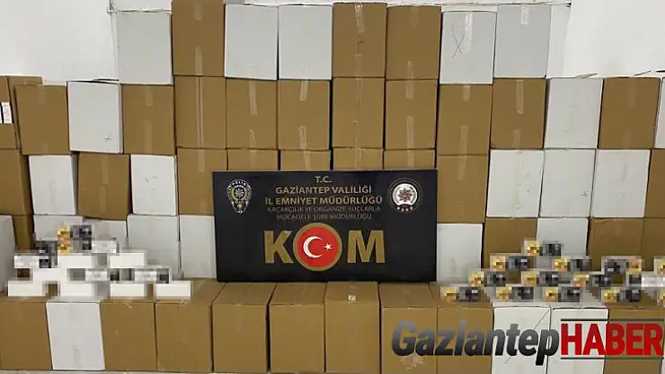 Gaziantep'te makaron baskını