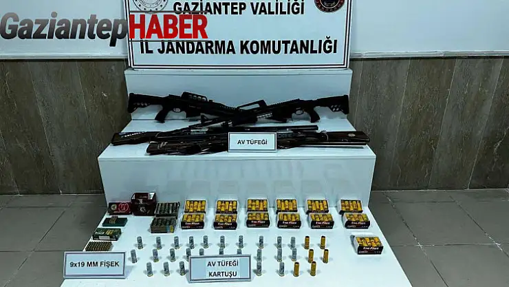 Gaziantep'te mercek operasyonunda 4 şahıs yakalandı