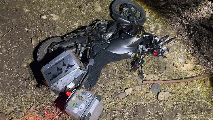 Gaziantep'te motosiklet ineğe çarptı: Sürücü hayatını kaybetti, inek telef oldu