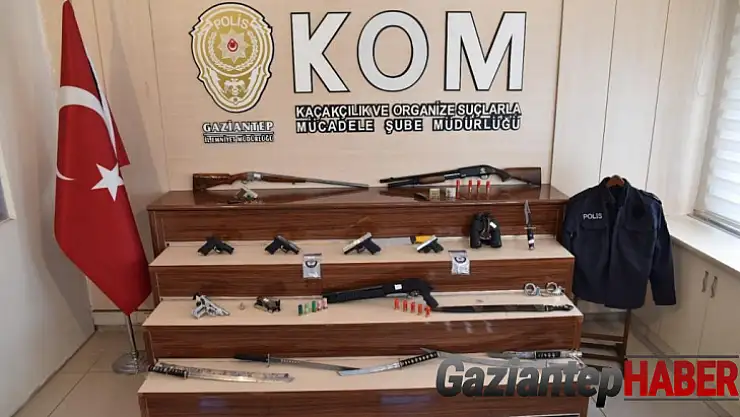 Gaziantep'te organize suç örgütlerine operasyon: 14 gözaltı