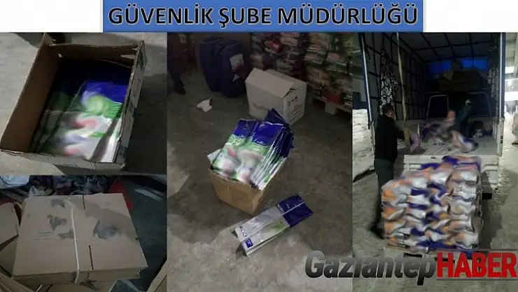 Gaziantep'te sahte deterjan operasyonu