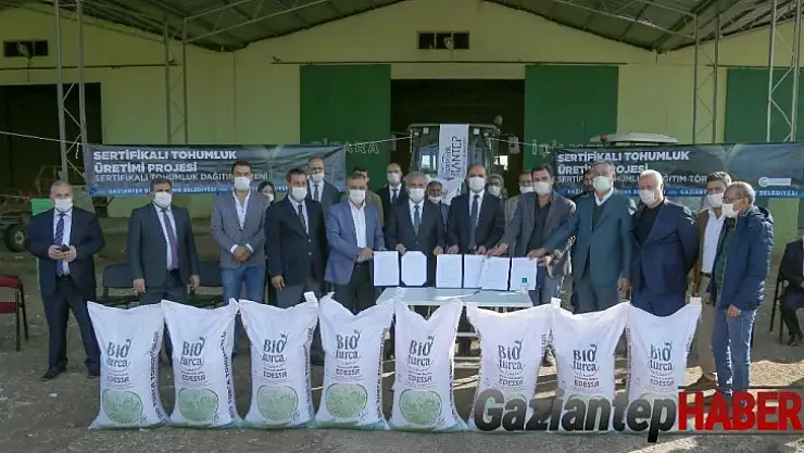 Gaziantep'te sertifikalı tohum üretimine başlandı