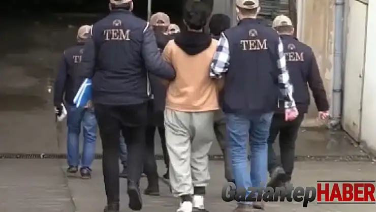 Gaziantep'te terör operasyonu: 2 şahıs tutuklandı