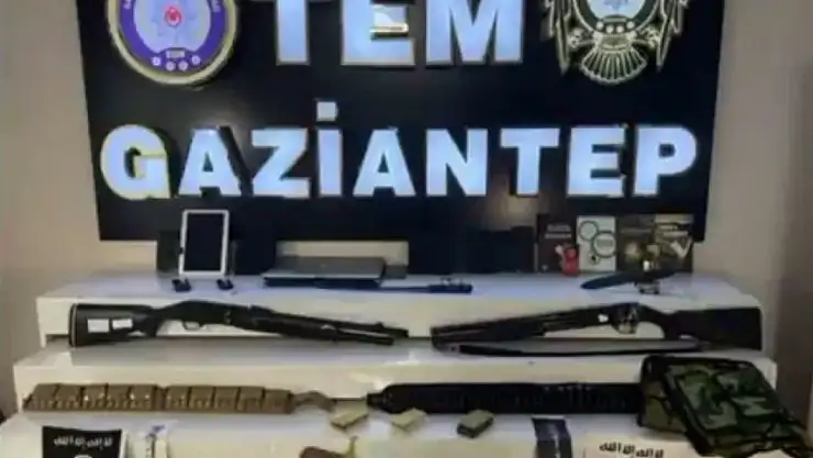 Gaziantep'te terör operasyonunda 7 tutuklama