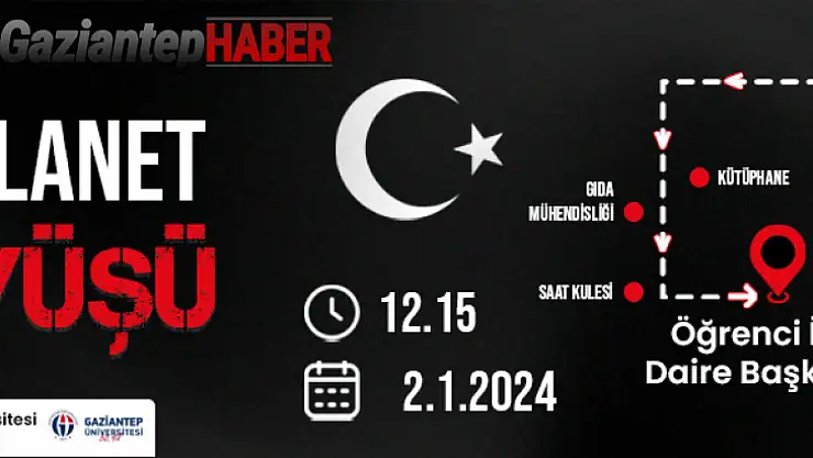 Gaziantep'te teröre lanet yürüyüşü yapılacak