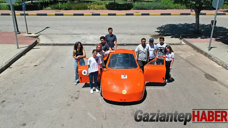 Gaziantep'te üretildi! 100 km yolu 4 liraya gidiyor