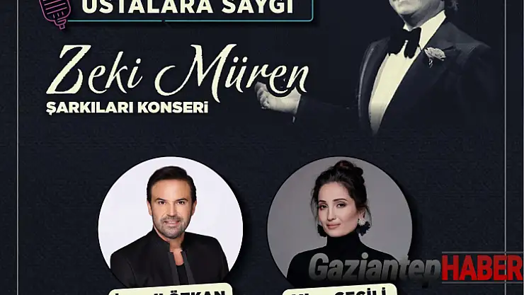 Gaziantep'te ustalara saygı konseri