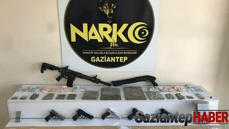 Gaziantep'te uyuşturucu operasyonu: 29 gözaltı