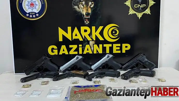Gaziantep'te uyuşturucu operasyonu: 8 gözaltı