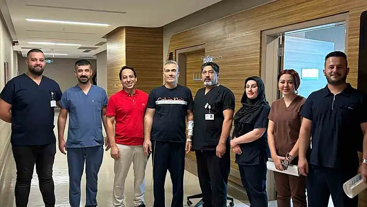 Gaziantep'te yapay kalp cihazı ile anjiyo hayat kurtardı