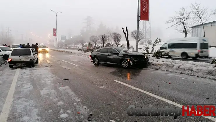 Gaziantep'te 16 ayrı noktada trafik kazası