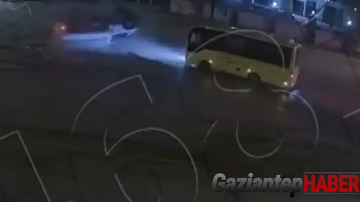 Gaziantep'teki feci trafik kazaları KGYS kameralarına yansıdı