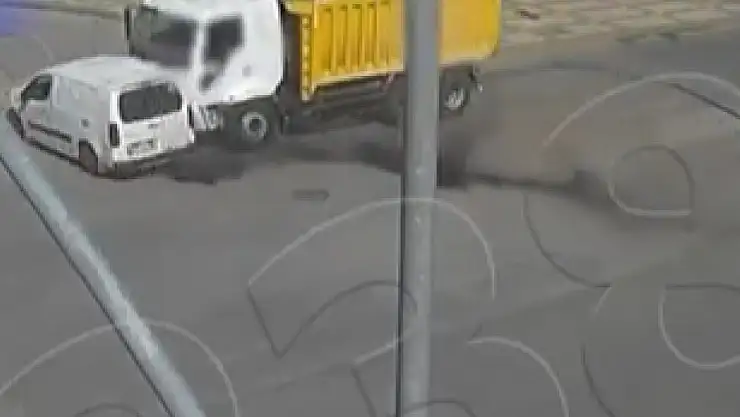 Gaziantep'teki kazalar KGYS kameralarında