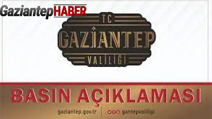Gaziantep Valiliği: Şahinbey'deki Polis Yaralanmasında Yabancı Uyruklu Şahıs İddiaları Asılsızdır