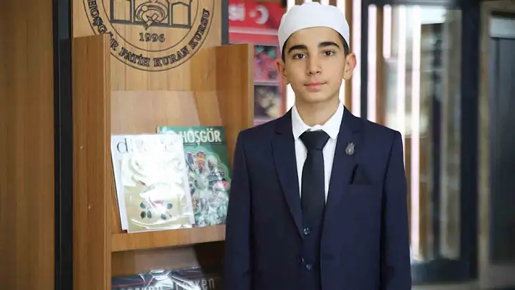 Gaziantepli hafız Dünya Hafızlık Yarışması'nda Türkiye'yi temsil edecek