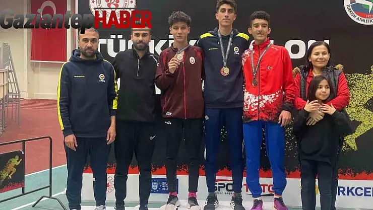 Gaziantepli sporcu U18 Atletizm Şampiyonası'nda Türkiye birincisi oldu