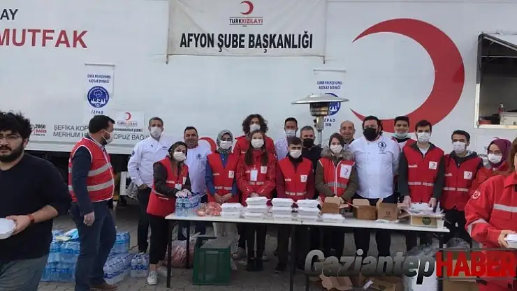 Gazianteplilerden İzmir'e destek