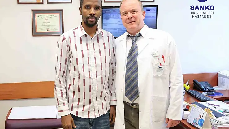 Gineli hasta şifayı SANKO Üniversitesi Hastanesi'nde buldu