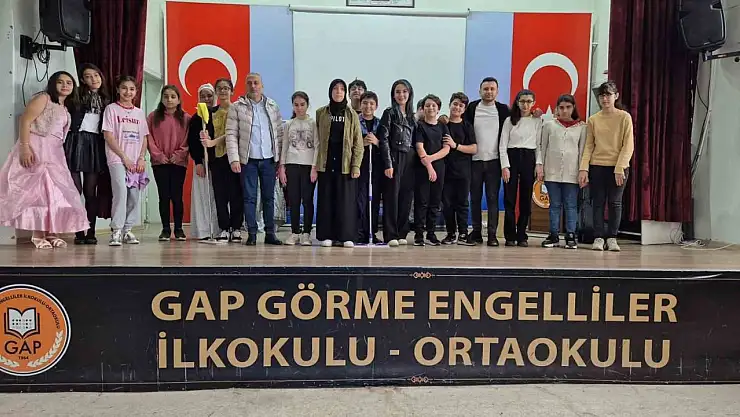 GKV'li öğrencilerden anlamlı oyun