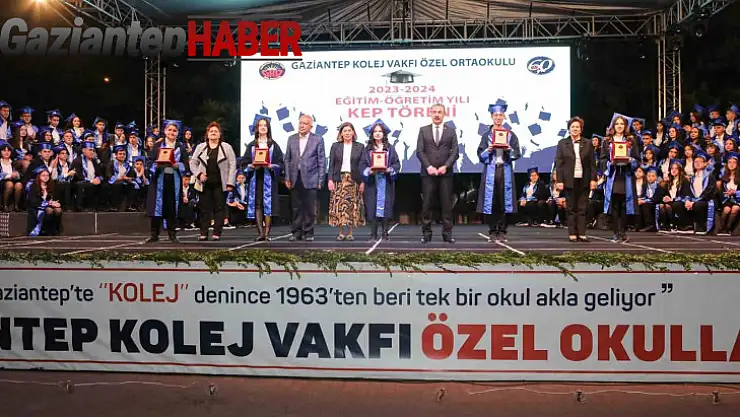 GKV Özel Ortaokulu 60. Yıl mezunlarını uğurladı