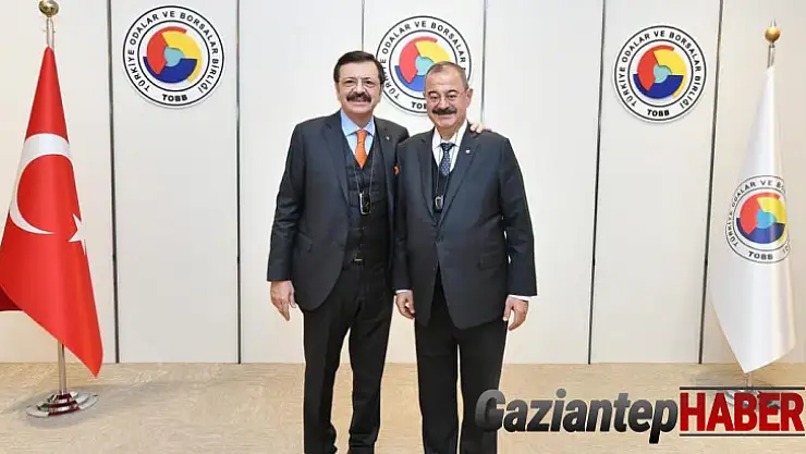 GSO'dan TOBB Başkanı Hisarcıklıoğlu'na ziyaret