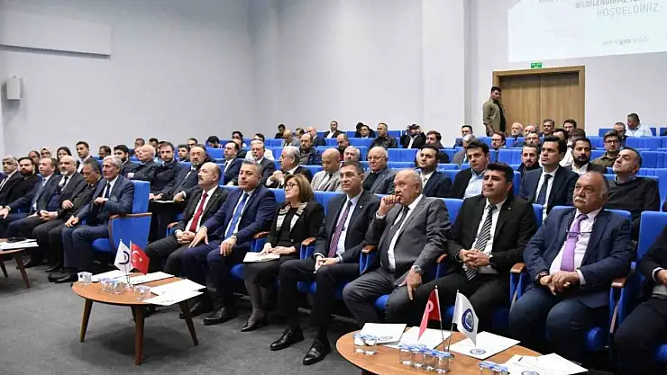 GSO-MEM'de Polateli Şahinbey Organize Sanayi Bölgesi bilgilendirme toplantısı düzenlendi