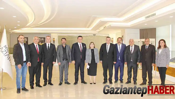 GTB'den Vali Gül ve Başkan Şahin'e ziyaret