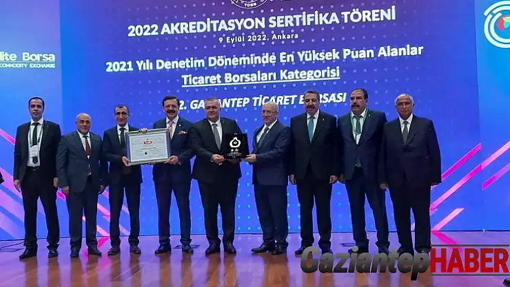 GTB hizmet kalitesini ''A'' sınıfı akreditasyon sertifikası ile bir kez daha taçlandırdı