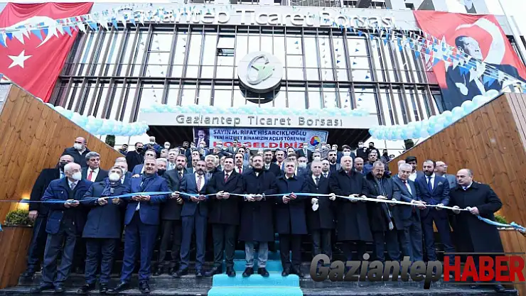 GTB yeni hizmet binası ve et borsası törenle hizmete açıldı