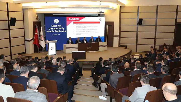GTO'nun mart ayı meclis toplantısı genişletilmiş olarak yapıldı