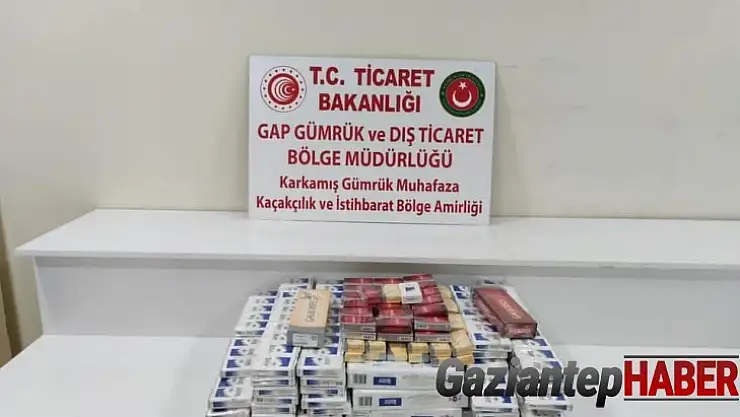 Gümrük kapısında 650 paket kaçak sigara yakalandı