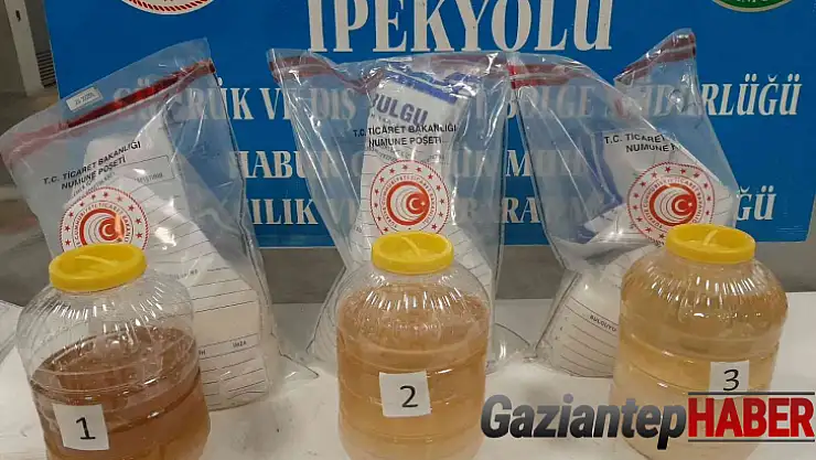 Gümrük muhafaza ekipleri, bidonlara gizlenmiş 57 kilogramlık uyuşturucunun yurda girişini engelledi