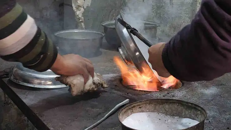 Havaların soğuması ateş başındaki kalay ustalarının yüzünü güldürdü