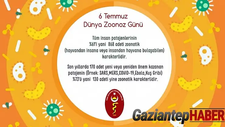 Her yıl 2,7 milyon insanın zoonotik hastalıklardan öldüğü tahmin ediliyor
