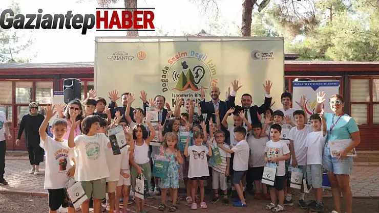 İşitme engelliler için Gaziantep'te unutulmaz kamp deneyimi