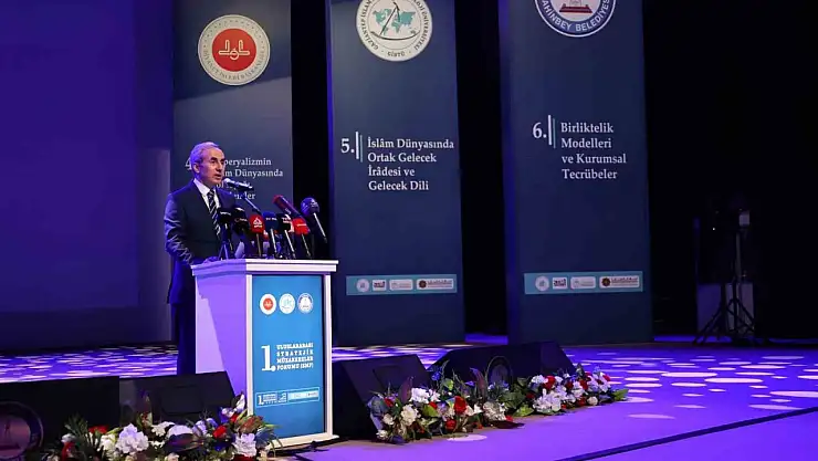 İslam dünyasının geleceği Gaziantep'te masaya yatırılacak