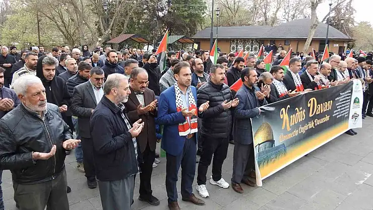 İsrail'in Gazze'ye yönelik saldırıları Gaziantep'te kınandı