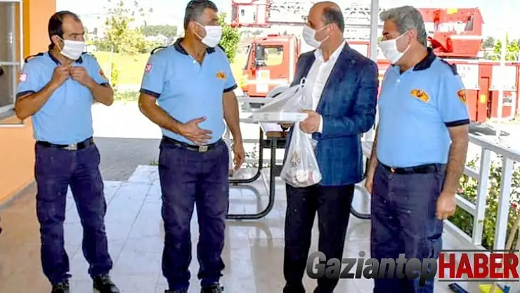 İtfaiye erlerine baklava dopingi