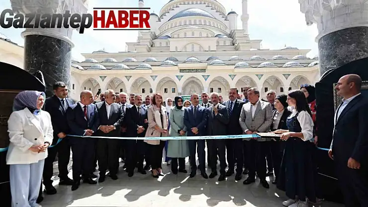 Kadınların el emekleri Şahinbey Millet Camii ve Külliyesi'nde sergilendi