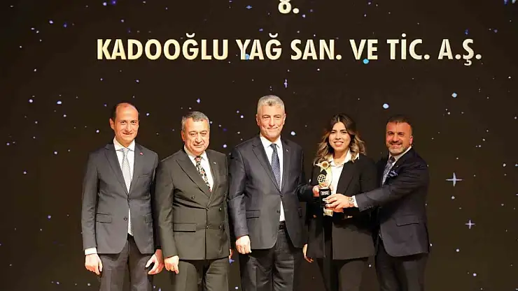Kadooğlu Yağ'a ihracatın yıldızı ödülü