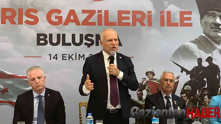 KKTC Meclis Başkanı Töre, Kıbrıs gazileriyle buluştu