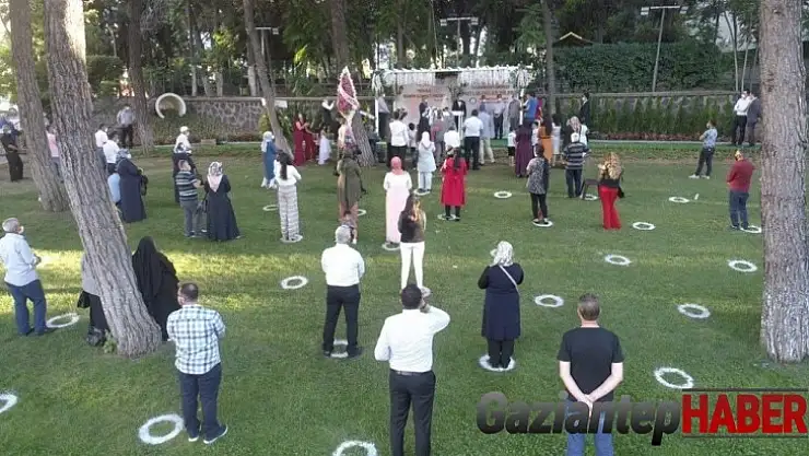 Korona döneminde sosyal mesafeli kır nikahlarına yoğun ilgi