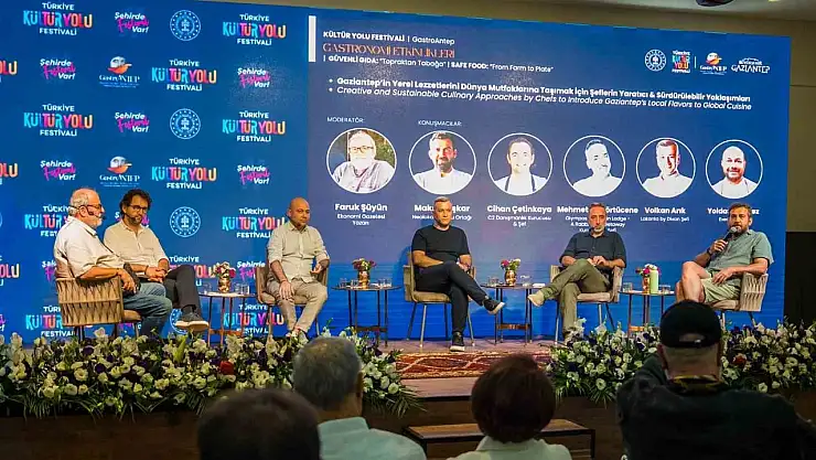 Kültür Yolu Festivali GastroANTEP ile gastorominin ünlü isimleri gazi şehirde buluştu