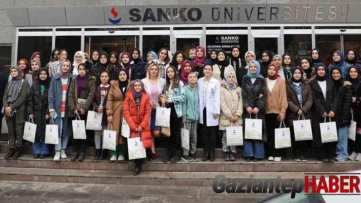 Lise öğrencilerinden SANKO Üniversitesi'ne ziyaret