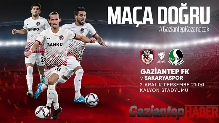 Maça Doğru Gaziantep FK - Sakaryaspor